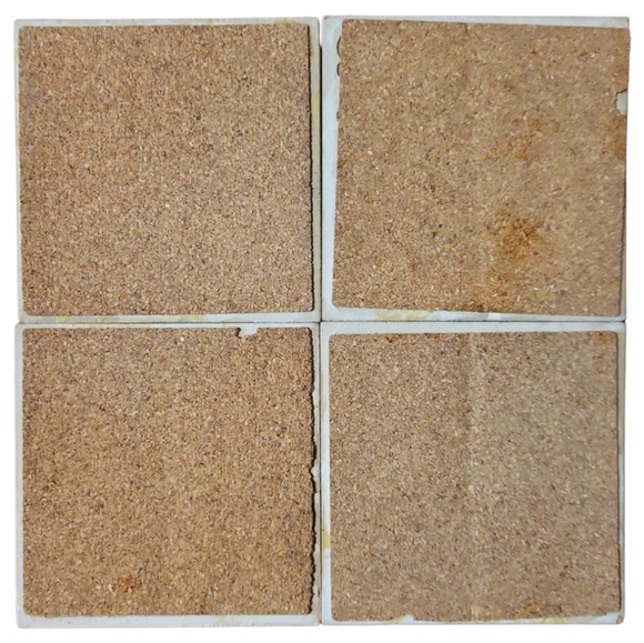 4 Coasters Thirsty Stone THERE IS NOBODY LIKE A SNOWBUDDY Snowman Hearts Stars - Picture 2 of 5